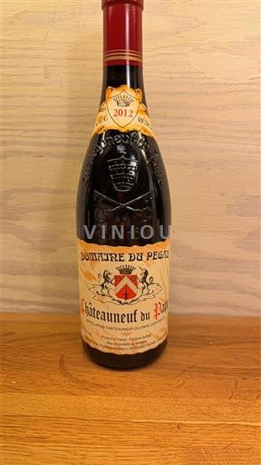 Vallée du Rhône Châteauneuf-du-pape Domaine Pegau 2012