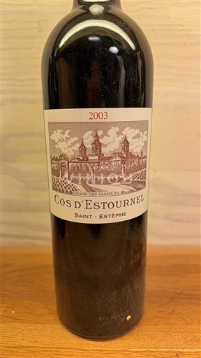 Bordeaux Saint-Estèphe Grand Cru Cos d'Estournel 2003