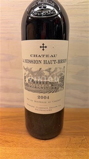 Bordeaux Pessac-Léognan Grand Cru Château La Mission Haut-Brion 2004