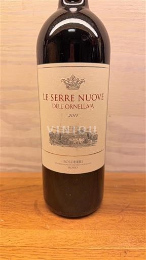 Toskánsko Nespecifikováno Ornellaia Le Serre Nuove dell'Ornellaia 2014
