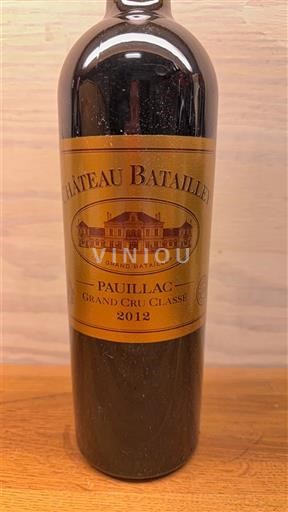Burdeos Pauillac Grand Cru Château Batailley 2012