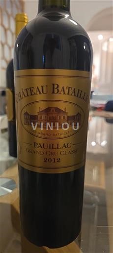 Bordeaux Pauillac Grand Cru Château Batailley 2012