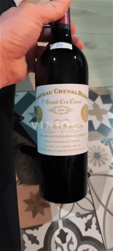 Bordéus Saint-Émilion Grand Cru Grand Cru Château Cheval Blanc 2004