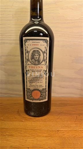 Vùng trồng nho được cấp phép California Napa Valley Bond Vecina 2003