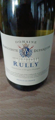 Borgoña Rully Domaine Marguerite Dupasquier 2020