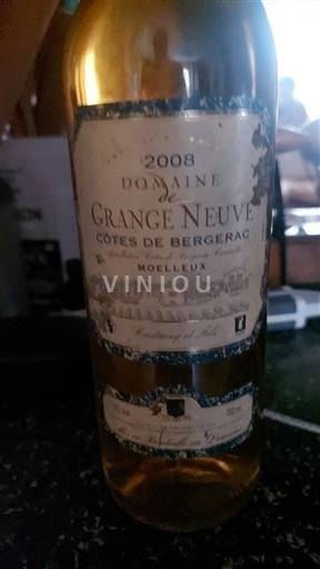 Sudoeste Côtes de Bergerac Domaine Grange Neuve 2008