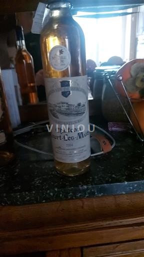 Jugozahod Monbazillac Château Court-Les-Mûts 2004