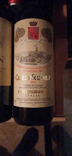 Víno Rouge sec Castello Solicchiata 2014 Itálie Sicílie Nespecifikováno DOC