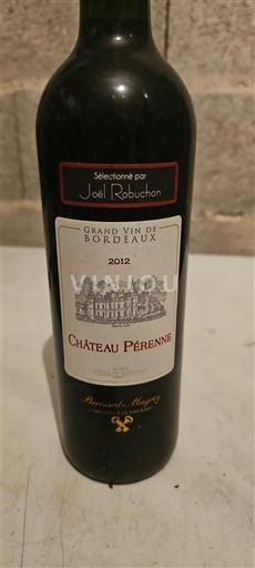 Bordeaux Blaye-côtes-de-bordeaux Château Pérenne 2012