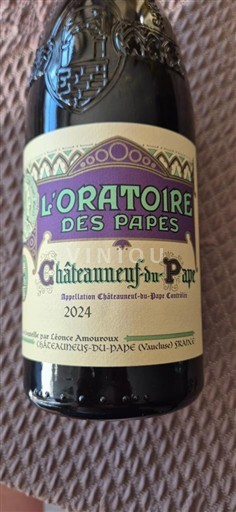 Valle del Ródano Châteauneuf-du-Pape. L'Oratoire des Papes 2024