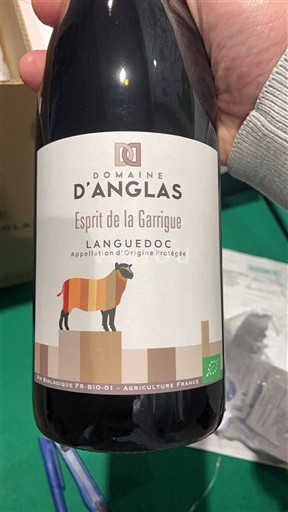 Languedoc Domaine Anglas Esprit de la Garrigue 2022