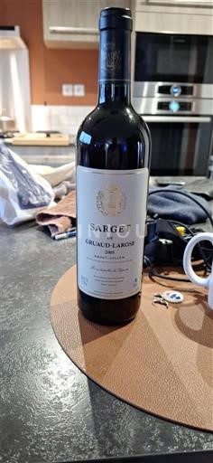 Bordeaux Saint-Julien Gruaud Larose Sarget de Gruaud Larose 2005