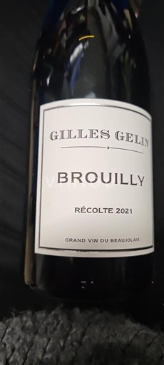 Beaujolais Brouilly Gilles Gelin 2021
