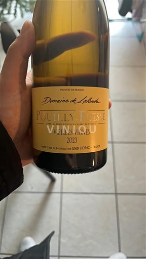 Burgundy Pouilly-Fuissé Domaine Lalande Vieilles Vignes 2023
