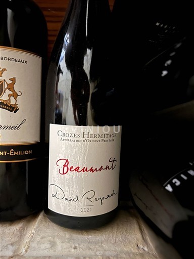 Rhône-dalen Crozes-Hermitage David Reynaud Beaumont 2021
