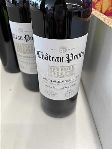 Bordéus Saint-Émilion Grand Cru Grand Cru Château Pontet Não Sazonado
