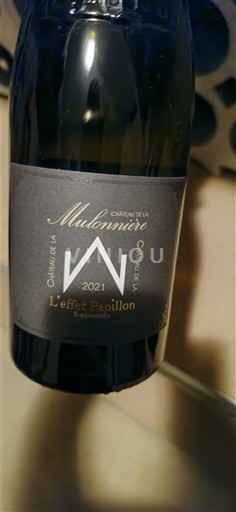 Údolí Loiry Savennières Château La Mulonnière L'effet Papillon 2021