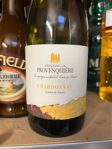 Languedoc a Roussillon Pays d'Oc Domaine La Provenquière Chardonnay Neročník