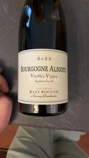 Bourgogne Bourgogne Aligoté René Bouvier Vieilles Vignes 2022