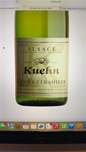 Elzas Kuehn Gewurztraminer 2022