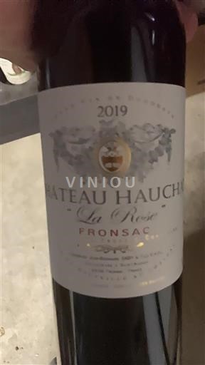 Burdeos Fronsac Château Hauchat La Rose 2019