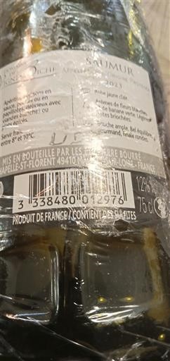 Loirevallei Saumur Domaine S vignes biche 2023