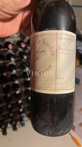 Sydväst Bergerac Château Le Bondieu Pure Expression 1994