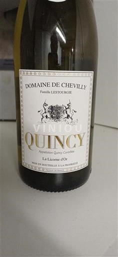 Dolina Loare Quincy Domaine Chevilly La Licorne d'Or Neleten.