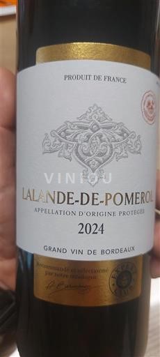 Bordeaux Lalande-de-Pomerol Château Inconnu 2024