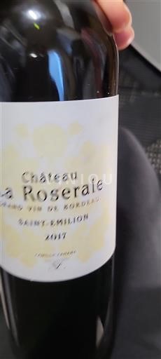 Bordeaux Saint-Émilion Château La Rogeraie 2017