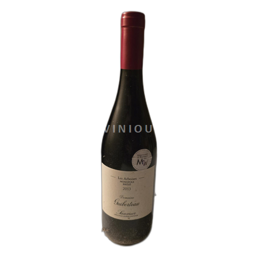 Loiredalen Saumur Domaine Guiberteau Les Arboises Monopole Brézé 2013