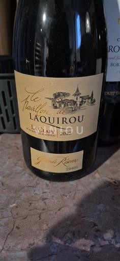 Languedoc La Clape Le Pavillon de Laquirou Grande Réserve 2020