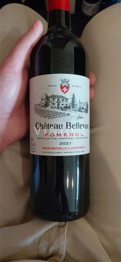 Bordeaux Pomerol Château Bellevue 2021