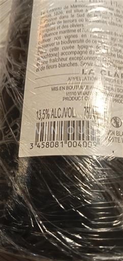 Languedoc Château Marmorières Non Millésimé