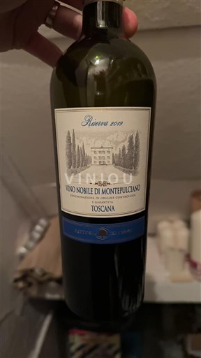Toscana Vino Nobile di Montepulciano Fattoria del Cerro Riserva 2019