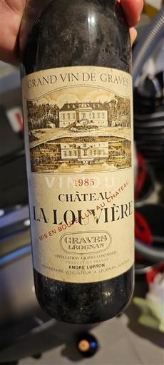 Бордо Ґрав. Château La Louvière 1985