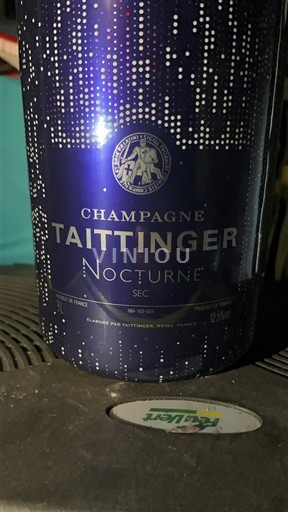 Champaña Champán Taittinger Nocturne Sin añada