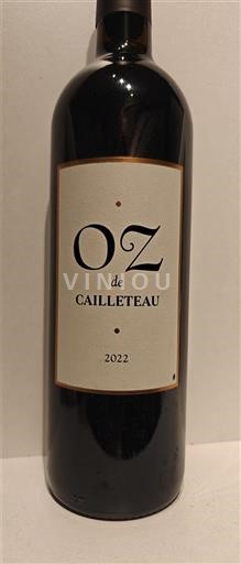 Bordeaux Blaye-Côtes-de-Bordeaux Cailleteau OZ 2022
