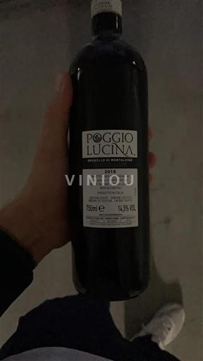 Toscana Rosso de Montalcino Poggio Lucina 2018