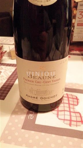 Burgundsko Beaune Premier Cru André Goichot Premier Cru Cent Vignes 2005