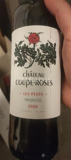 Languedoc Minervois Château Coupe-Roses Les Plots 2020