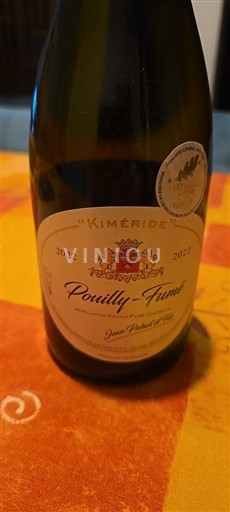 Údolí Loiry Pouilly-fumé Domaine Jean Pabiot Kiméride 2022