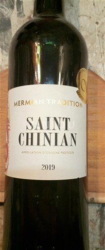 Languedoc Saint-Chinian Mermian Tradition 2019