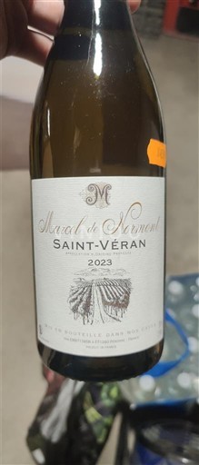 Vinos Blanc sec Marcel de Sermant 2023 Francia Borgoña Saint-Véran AOC