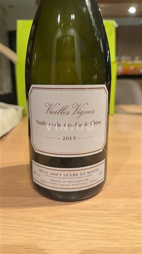 Loiren laakso Muscadet-sèvre-et-maine Philippe Guerin Vieilles Vignes 2015