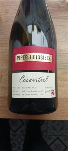 Champagne Sâm-panh Piper-Heidsieck Essentiel Không niên vụ
