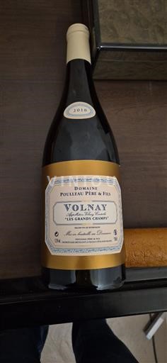 Burgundi Volnay Domaine Poulleau Père & Fils Les Grands Champs 2018