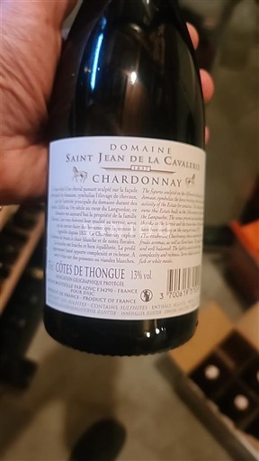 Linguadoca e Rossiglione Côtes de Thongue Domaine Saint Jean de la Cavalerie Chardonnay 2023
