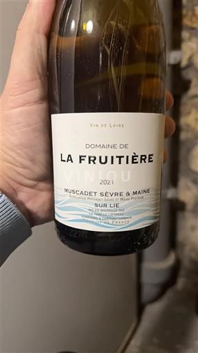 Loiren laakso Muscadet-sèvre-et-maine Domaine La Fruitière 2021