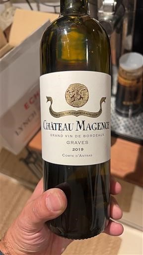Viner Rouge sec Château Magence 2019 Frankrike Bordeaux Graves AOC